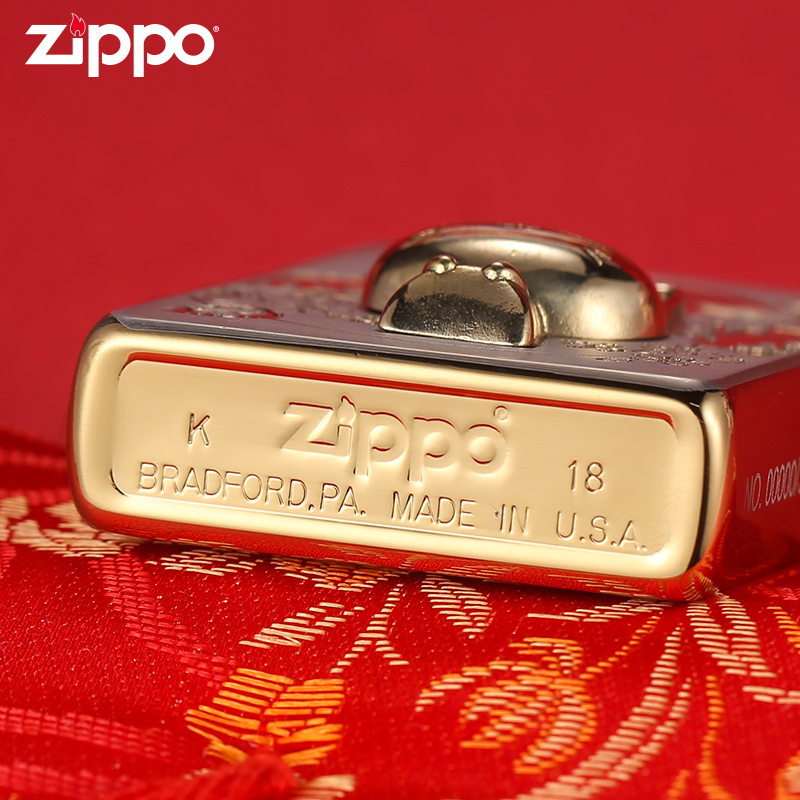 zippo芝宝正版打火机喵呜游记之宝正品防风火机送男友