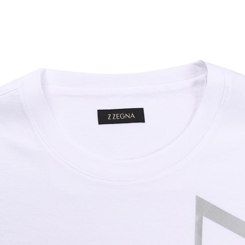 Z Zegna 杰尼亚 男士棉质短袖T恤 VS372 ZZ630