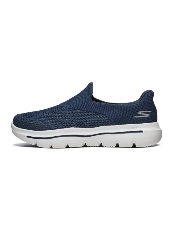 Skechers斯凯奇男鞋新款一脚套健步鞋 透气布懒人休闲鞋54753