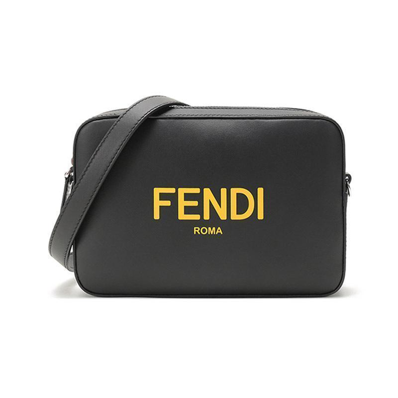 FENDI 男士 牛皮单肩斜挎包相机包 7M0286 ADM8