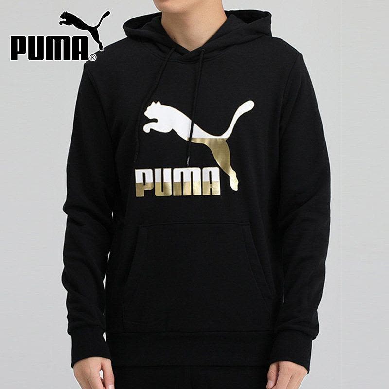 puma彪马卫衣男装2020秋新款连帽运动服黑色套头衫599300-51图片