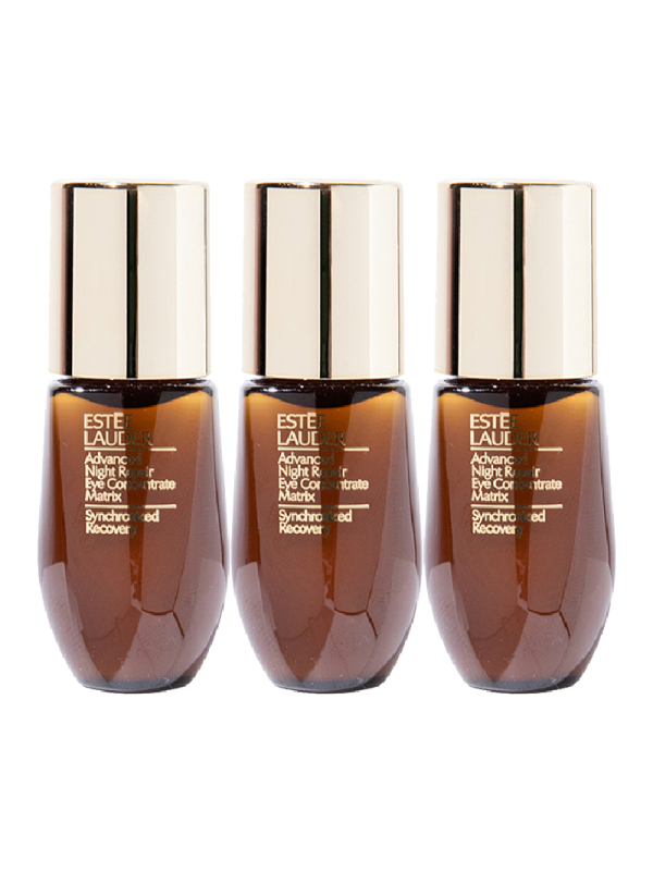 雅诗兰黛特润修护肌活充盈紧弹眼霜5ml*3小棕瓶密集修护眼霜淡化细纹