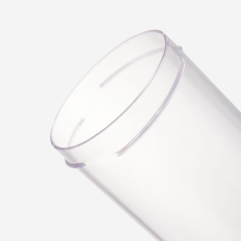 MINISO名创优品几何塑料杯370ml（红色，一个）