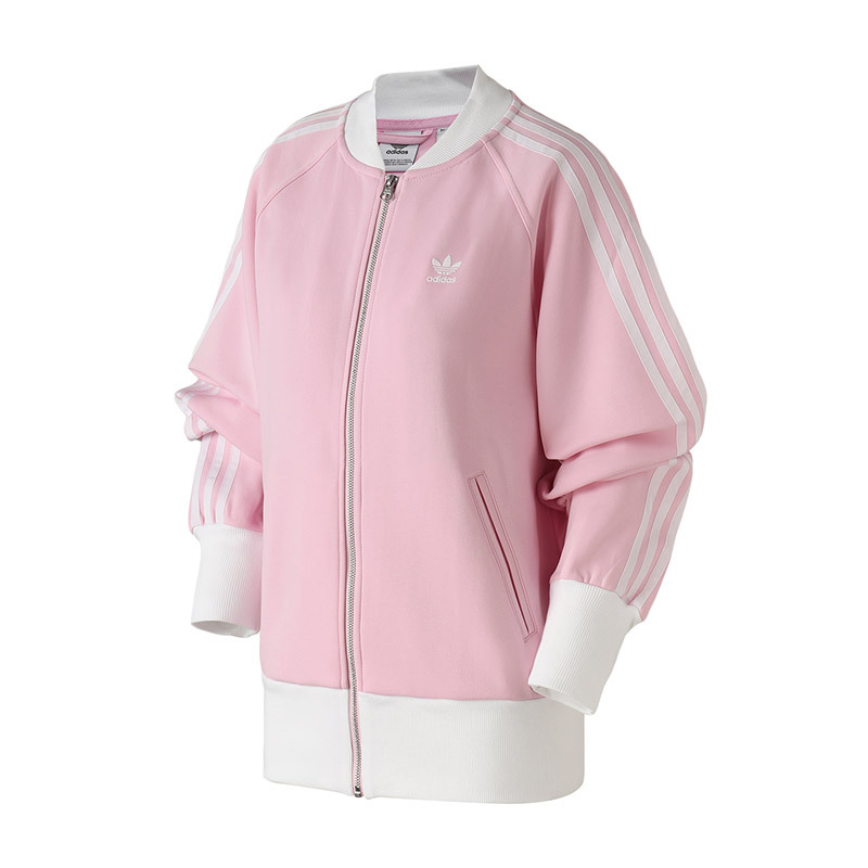 Adidas阿迪达斯三叶草女装杨幂同款运动服休闲夹克外套DY0878