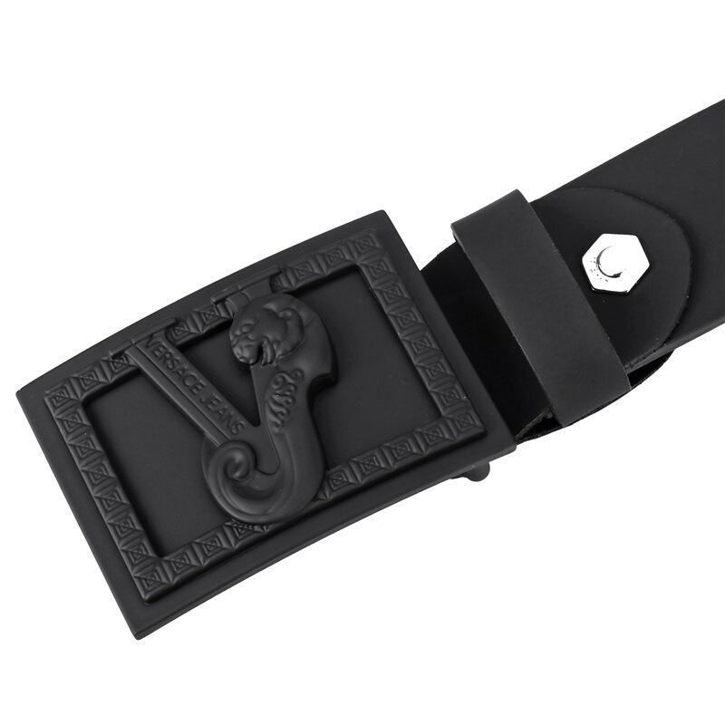 Versace JEANS 范思哲 男士皮革板扣式皮带腰带 D8YTBF02 70937