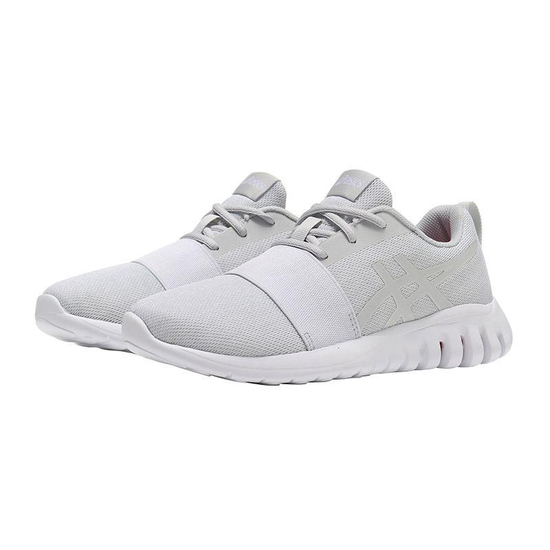 ASICS亚瑟士女子跑步鞋GEL-QUANTIFIER运动鞋1022A034-100 1022A034-100白色+灰色