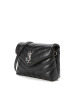 预售 圣罗兰YSL LOU LOU 胖信封小号 字母LOGO绗缝皮 女士单肩包 630951银扣