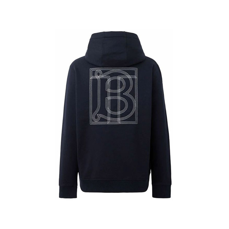 博柏利/巴宝莉 BURBERRY 男款棉质连帽卫衣运动衫80575441