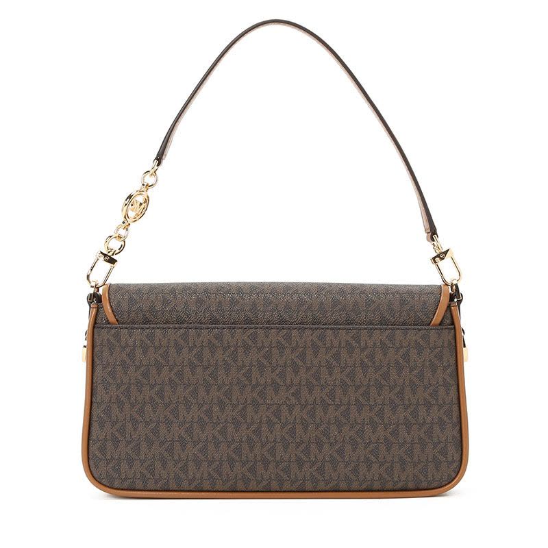 MICHAEL KORS BRADSHAW 腋下包 锁扣 织物拼皮 30S1G2BL1B图片