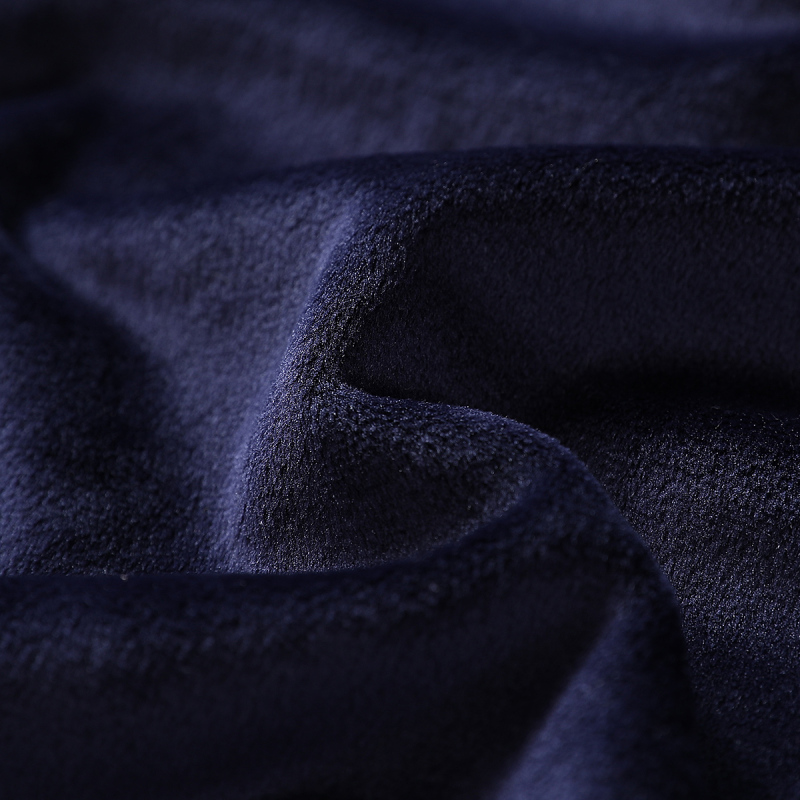 温暖海岛绒红豆居家hodohome秋冬新款男士运动风厚款海岛绒家居服睡衣