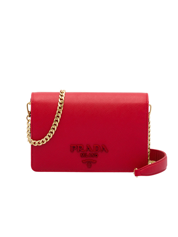 【预定】PRADA 链条单肩包 1BP012 DWO 20*13.5*4CM