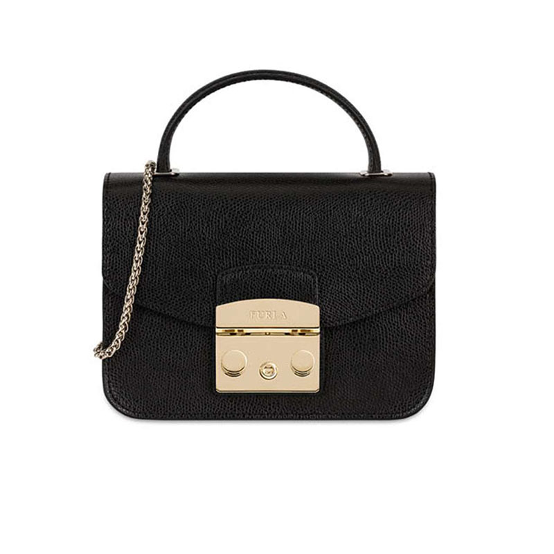 furla芙拉metropolis系列迷你手提斜跨小方包