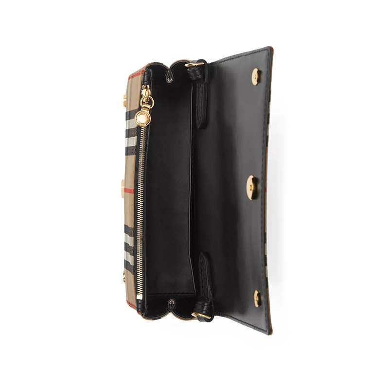 预售BURBERRY Vintage 格纹斜背包 小号