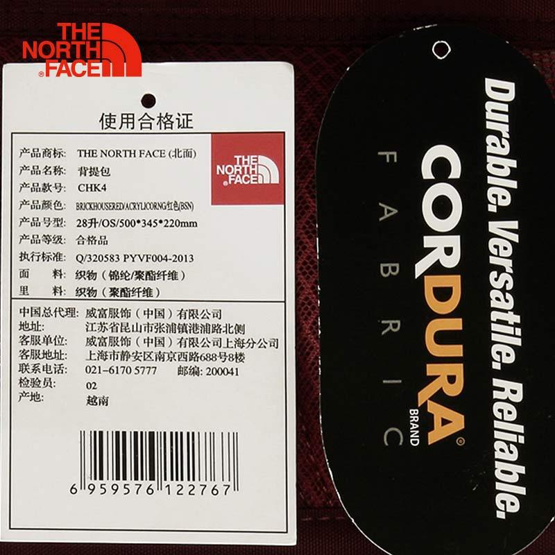 2016春夏新款TheNorthFace北面户外防水双肩28升背提包旅游包CHK4