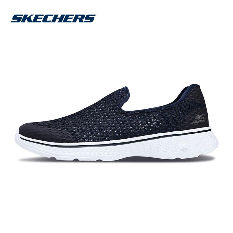 Skechers斯凯奇男鞋新款GOWALK简约一脚套健步鞋休闲鞋54687图片