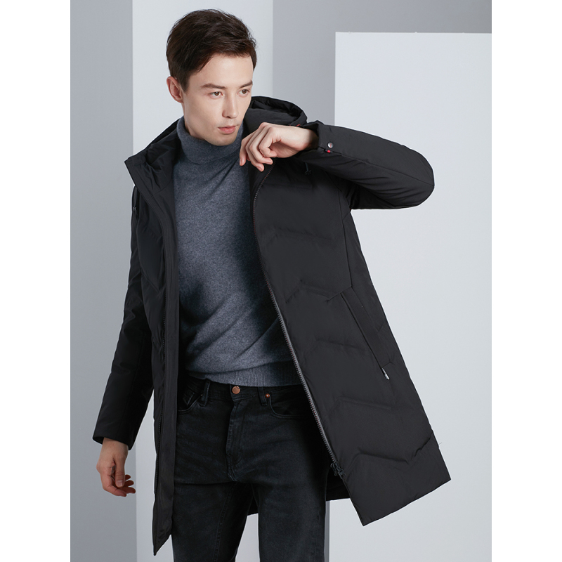 雅鹿男士羽绒服