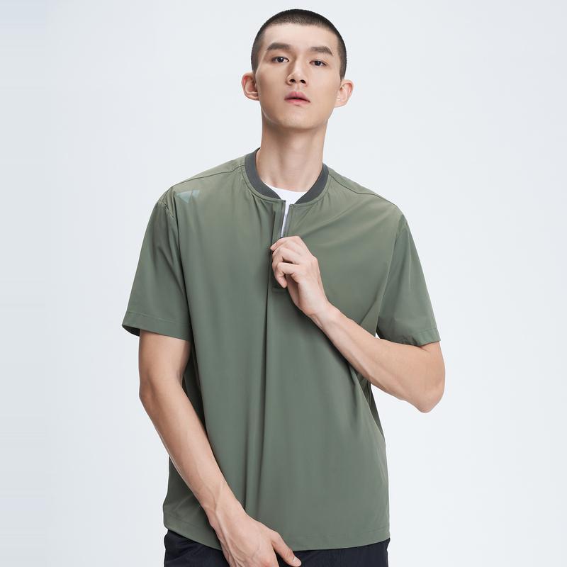 七匹狼短袖衬衫男2021年夏季新款潮流炸街套头防紫外线薄款短衬衣