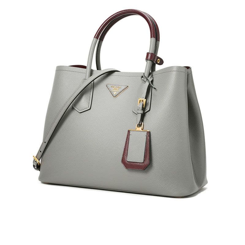 Prada Double 手拎包 中号 1BG775 OOM图片