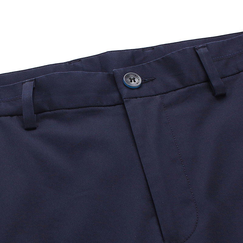 youngor雅戈尔夏新品男士商务休闲藏青色长裤058fwy