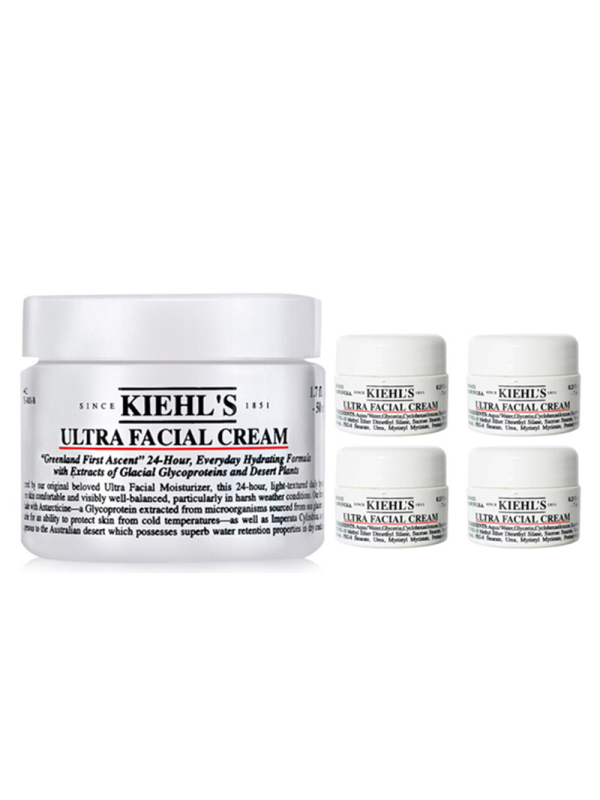 科颜氏高保湿面霜 50ml + 高保湿面霜 7ml*4滋润