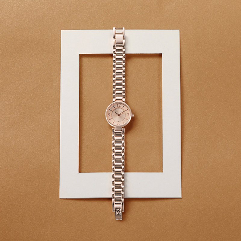 安妮克莱因anneklein简约经典系列女士手表时尚休闲合金表带潮akv1870