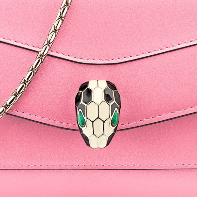 【预定】BVLGARI/宝格丽 SERPENTI FOREVER 长款翻盖链条钱包图片