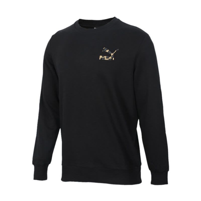 PUMA(彪马)男装休闲迷彩大码宽松圆领卫衣套头衫图片