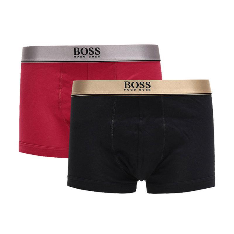 HUGO BOSS 雨果博斯 男士棉质平角内裤套装 50420611