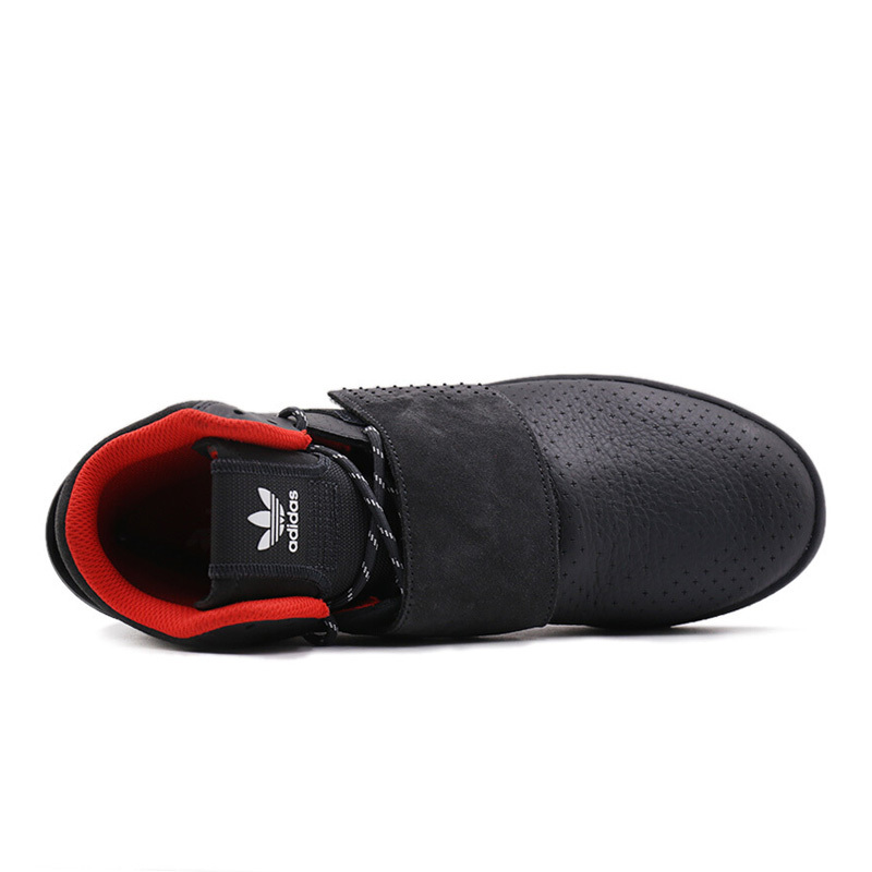 阿迪达斯三叶男鞋tubular小椰子运动休闲鞋高帮板鞋-cq0953