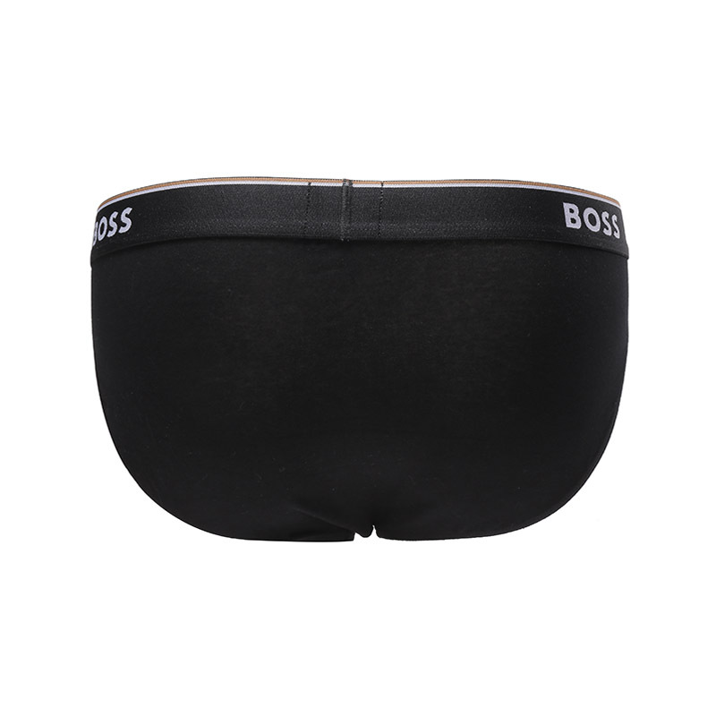 雨果博斯 HUGO BOSS 男士棉质三角内裤三件套装50475273