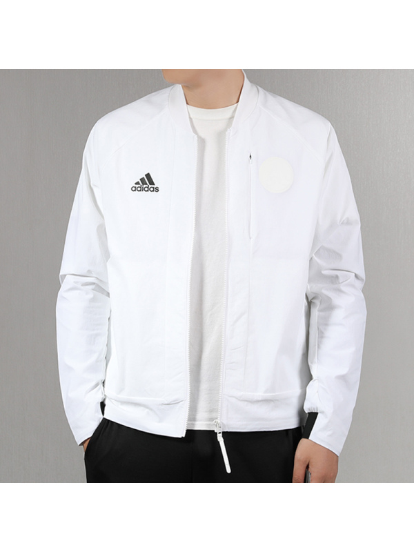 adidas阿迪达斯外套男2020春季新款运动服防风立领保暖夹克EH3825