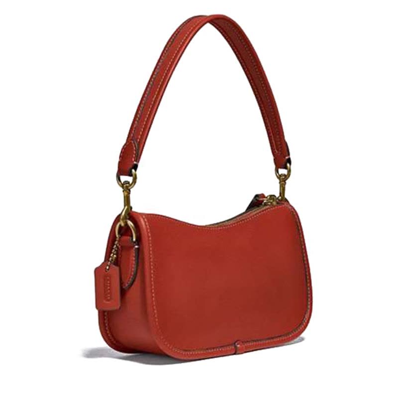 蔻驰COACH SWINGER 腋下包 椭圆扣 光面皮 C2643 女士单肩包图片