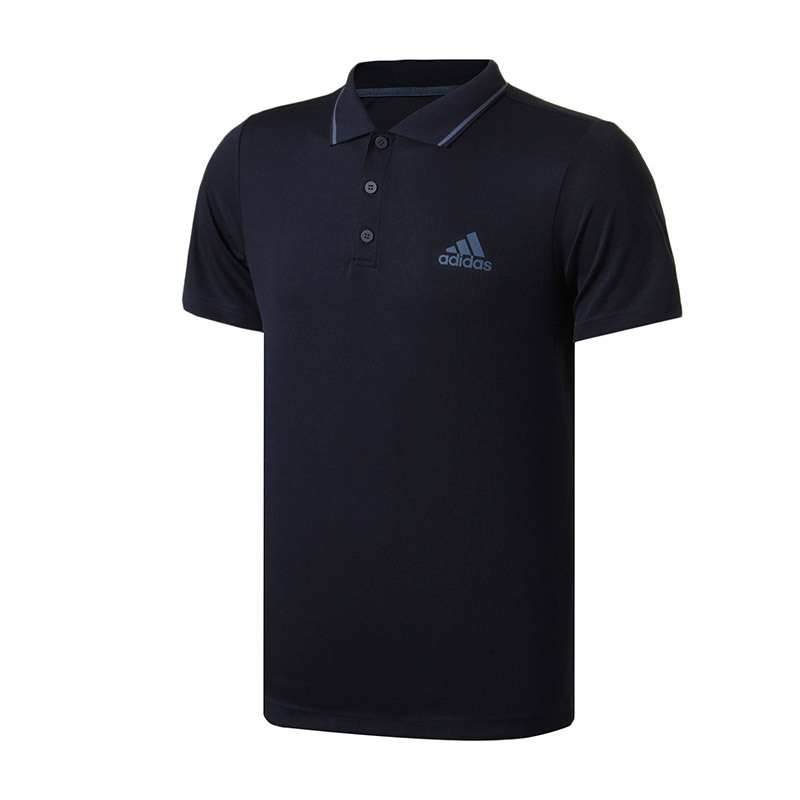 adidas阿迪达斯男子短袖POLO衫网球休闲运动服D93120 M D93120蓝