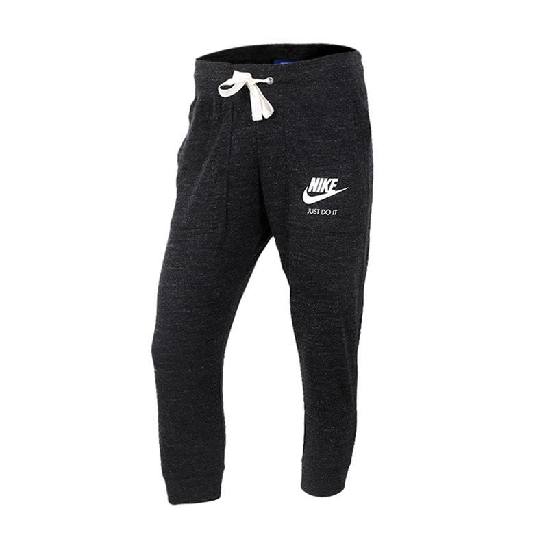 NIKE耐克夏女子针织系带透气收腿运动长裤 883724-010图片