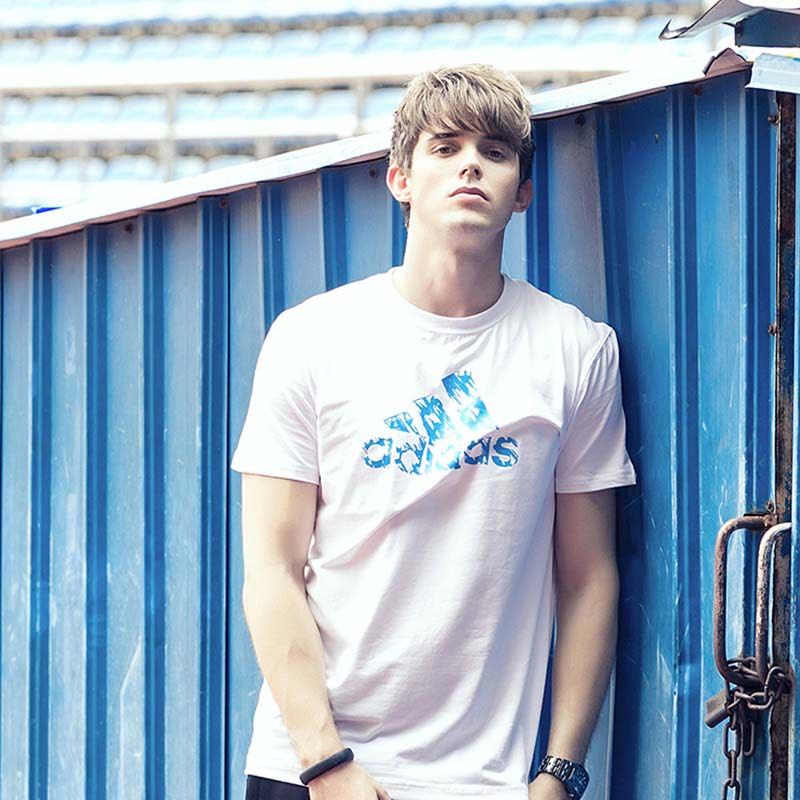 阿迪达斯adidas男装短袖T恤-ADITSG2-WBU_1图片