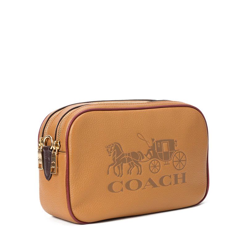 Coach 压花马车图案相机单肩包 F72704图片