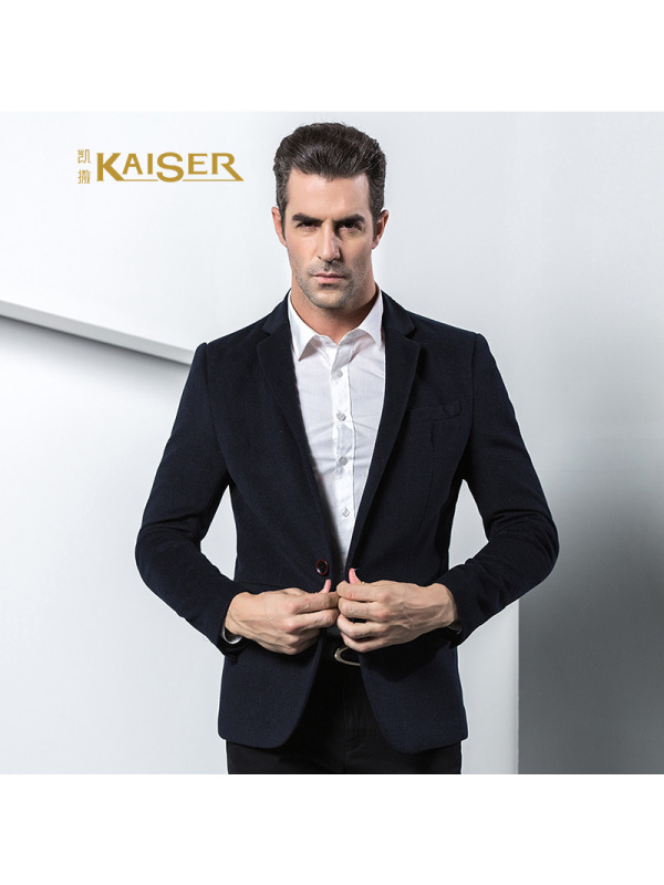 凯撒KAISER西装男士百搭新款秋季夹克男外套