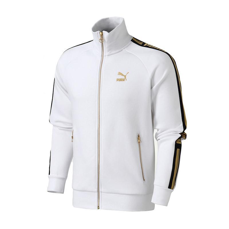 PUMA彪马男装立领运动服杨洋同款T7外套579085 L 57908501黑色