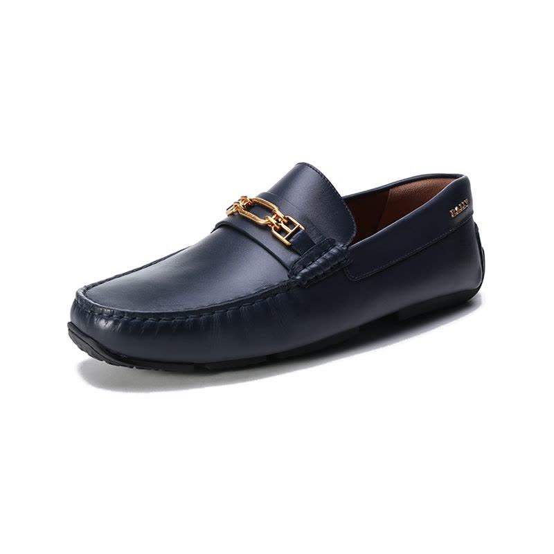 BALLY 巴利 男士牛皮1851马衔扣饰休闲皮鞋乐福鞋 PAMELO图片