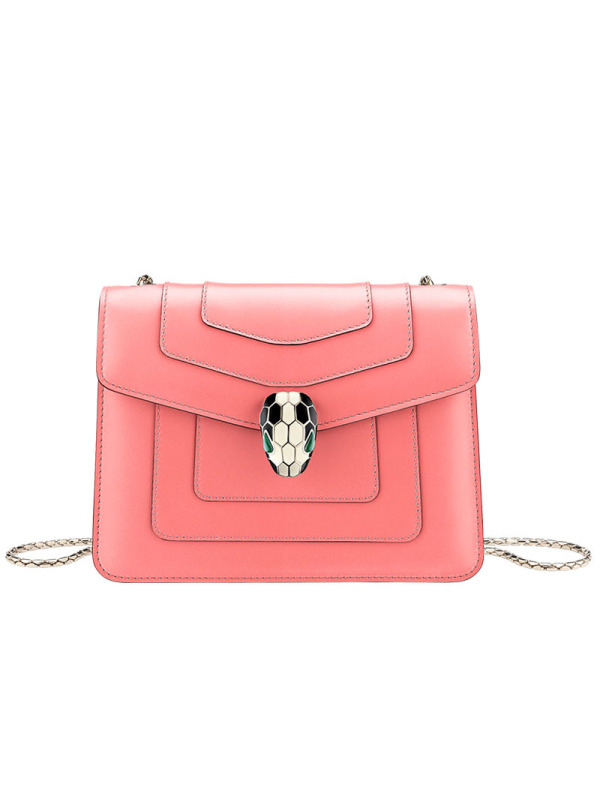 【预定】BVLGARI宝格丽 SERPENTI FOREVER 经典蛇头单肩包 20*14*4.5CM