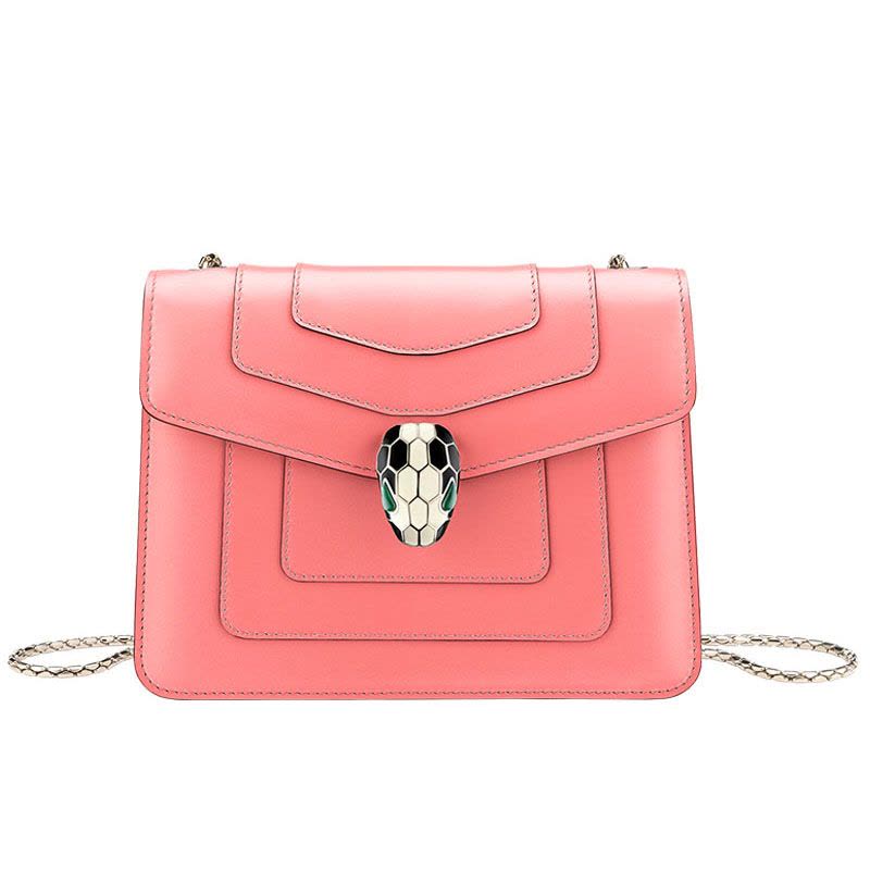 【预定】BVLGARI宝格丽 SERPENTI FOREVER 经典蛇头单肩包 20*14*4.5CM图片