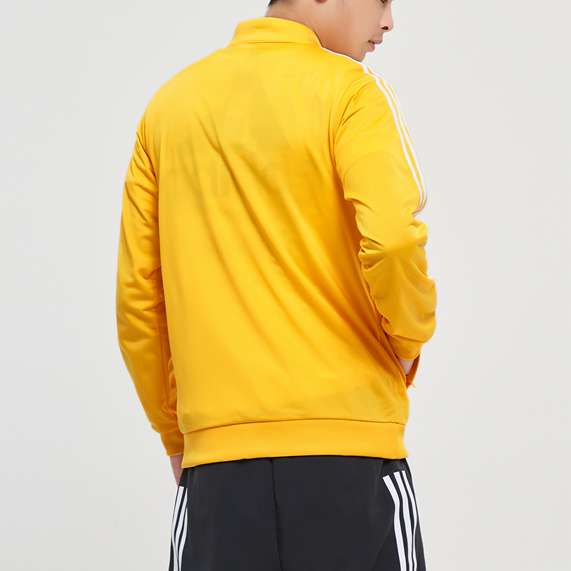 阿迪达斯男服夹克外套立领时尚跑步运动休闲服装EI4892