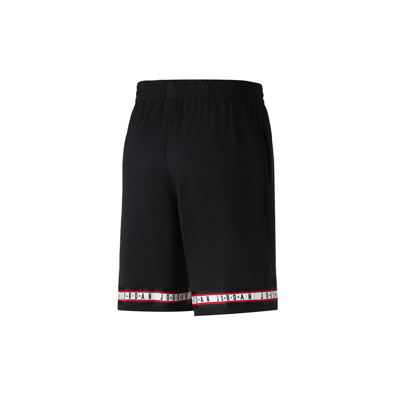 耐克男装运动短裤春JORDAN系列时尚拼接休闲运动裤AJ1109 L AJ1109-010黑+白