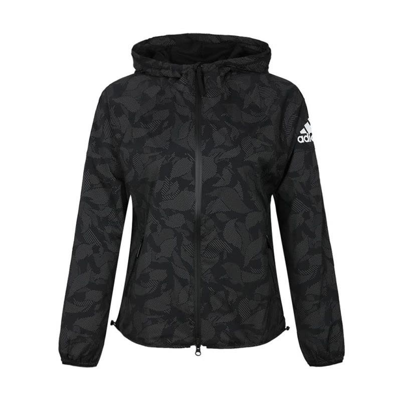 ADIDAS阿迪达斯秋季女子上衣外套休闲运动连帽夹克DM5260图片