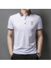 Ceen Bulled男式polo衫 短袖翻领纯色T恤商务休闲工作服装夏薄款刺绣印字logo