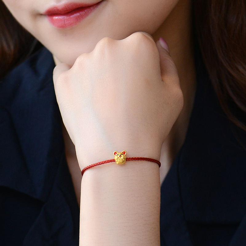 珠宝>黄金>黄金手镯/手链/脚链>蒂蔻(tico)>蒂蔻(tico)t590黄金手镯