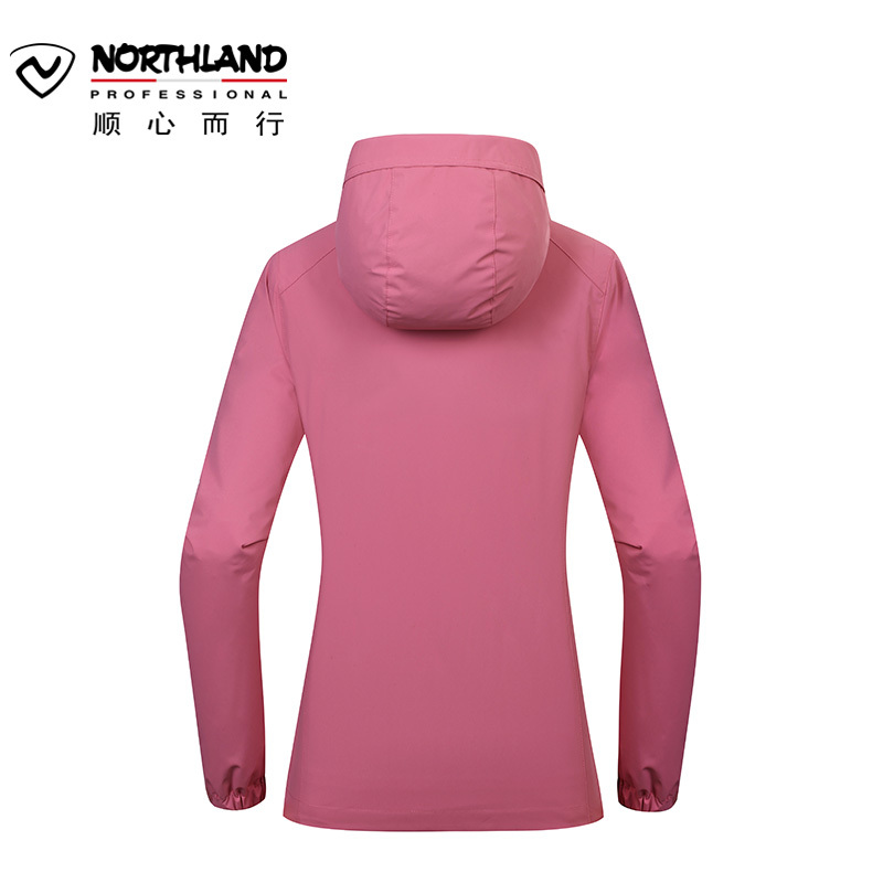 诺诗兰（NORTHLAND）运动户外女式休闲防风中长款外套GF082622