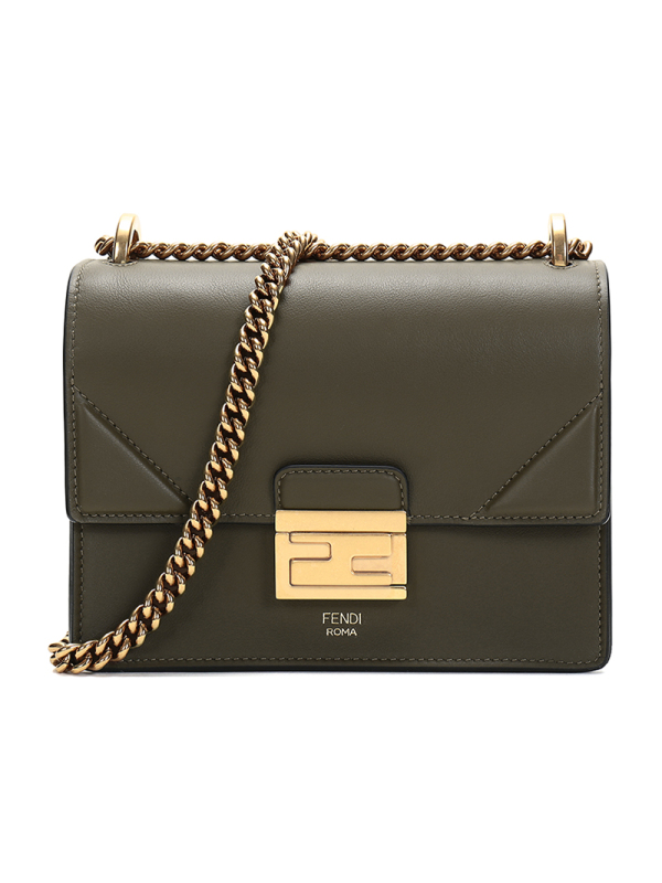 芬迪(fendi)女士斜挎包8bt312 a5dy fendi 女士皮革kan u手提单肩包斜