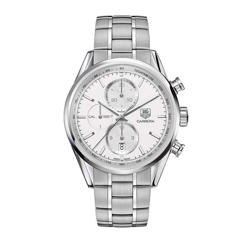 泰格豪雅(TAG Heuer)瑞士手表 卡莱拉系列自动机械男士手表CAR2111.BA0720