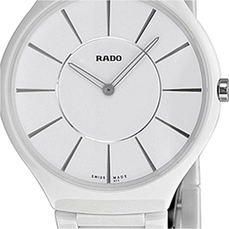 雷达(RADO)瑞士手表真系列时尚休闲简约商务石英女士手表R27957112